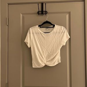 White Crop Top